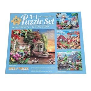 4 in 1 puzzle set Scenic Beauty